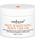 Hình ảnh: Kem trắng da toàn thân skin whitening body cream sakura L Glutathione