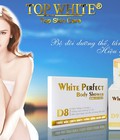 Hình ảnh: Kem tắm trắng WHITE PERFECT BODY SHOWER D8 4 trong1 và kem dưỡng trắng da white perfect body D9. MỸ PHẨM TOP WHITE