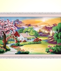 Hình ảnh: Tranh ruy băng mã: C-0036(50x75cm)