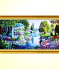 Hình ảnh: Tranh ruy băng phong cảnh mã: C-0097(75x140cm)