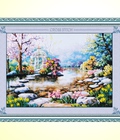 Hình ảnh: Tranh ruy băng phong cảnh mã: C-0107(45x60cm)