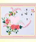 Hình ảnh: Tranh ruy băng đồng hồ mã: J-0020(42x50cm)