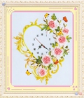 Hình ảnh: Tranh ruy băng đồng hồ mã: J-0025(45x50cm)