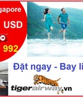Hình ảnh: Tiger Air Chào Vé Đi Singapore Cực Khuyến Mãi