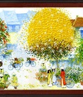 Hình ảnh: Tranh phố cổ 01