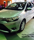 Hình ảnh: Xe Vios màu bạc 2015, Vios số tự động màu bạc tại Toyota Lý Thường Kiệt