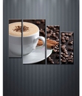 Hình ảnh: Tranh treo tường trang trí Coffee DH820A (kích thước 95x70cm