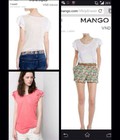 Hình ảnh: Thanh lý nhanh hai áo mango chuẩn store, new 100% nguyên tag