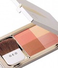 Hình ảnh: Bộ phấn trang điểm GEO LAMI hàn quốc: Phấn phủ geo, kem nền geo, phấn má hồng geo, siêu mịn, trắng hồng tự nhiên, kiềm d