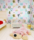Hình ảnh: Giấy dán tường trẻ em mẫu đẹp, giá rẻ 