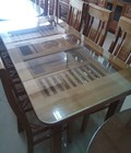 Hình ảnh: Bộ bàn ăn 6 ghế gỗ sồi