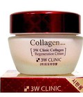 Hình ảnh: Kem dưỡng trắng da 3W Clinic Collagen chính hãng, kem dưỡng ẩm, giúp da căng mịn, chống nhăn, chống khô nẻ, dưỡng trắng