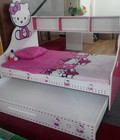 Hình ảnh: Bộ phòng ngủ Hello kitty, giường tầng lùn, F.CH 153-N