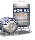Hình ảnh: Bồn nước Inox Sơn hà 4000 lít ngang F1420