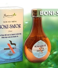 Hình ảnh: Nước súc miệng cai thuốc lá Boni Smok 250ml Chỉ sau 2 phút dùng nước súc miệng, bệnh nhân sẽ chán thuốc, không muốn hút