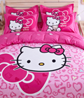 Hình ảnh: Bộ drap giường Hello Kitty, Mẫu 09