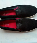 Hình ảnh: Giày slip on AJ / armani DƯ XỊN da thật, da lộn đẹp