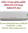 Hình ảnh: Chuyên phân phối Điều hòa Mitsubishi Heavy SRK24CK 24.000 BTU 1 chiều giá cực rẻ