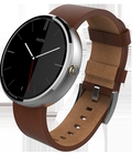Hình ảnh: Đồng hồ thông minh Moto 360 Brown Leather Hàng Mỹ