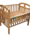 Hình ảnh: Cũi đa năng gỗ tự nhiên cho bé IDPKIDS 6802