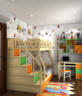 Hình ảnh: Đa dạng các kiểu giường tầng trẻ em gỗ tự nhiên