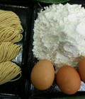 Hình ảnh: Mì udon tươi, mì ramen tươi.