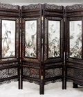 Hình ảnh: Bình phong gỗ Đồng Kỵ