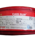 Hình ảnh: Cáp điện đôi mềm Cadisun 2x1.5mm