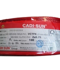 Hình ảnh: Cáp điện đôi mềm Cadisun 2x0.75mm