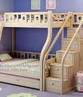 Hình ảnh: Giường hai tầng trẻ em đẹp gỗ tự nhiên
