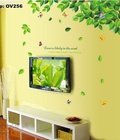 Hình ảnh: Decal dán tường cây xanh mùa hè