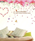 Hình ảnh: Decal dán tường trang trí nội thất cây anh đào to