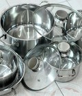 Hình ảnh: 	Bộ nồi 5 chiếc Fivestar vung kính siêu khuyến mại chỉ với 6