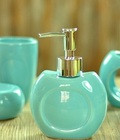 Hình ảnh: Bộ đồ dùng nhà tắm hình chữ U (Xanh)  