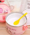 Hình ảnh: Hộp cơm giữ nhiệt Doremon & Hello kitty 3 tầng