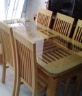 Hình ảnh: Bàn ăn gỗ cao su cao cấp chỉ 2tr6 4 ghế