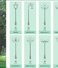 Hình ảnh: Cột đèn sân vườn banian, cột đèn đế gang dc07