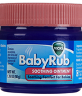 Hình ảnh: Dầu bôi ấm ngực giảm ho Vicks Babyrub. Hàng nhập từ Mỹ