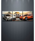 Hình ảnh: Tranh bộ nghệ thuật xe hơi Audi DH849A (kích thước 120x40cm)