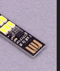 Hình ảnh: Đèn 6 led siêu mỏng cảm ứng cắm cổng USB