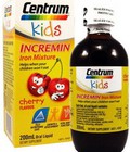 Hình ảnh: Centrum Kids Incremin 200ml Vitamin dành cho bé biếng ăn