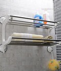 Hình ảnh: Giá để khăn phòng tắm 2 tầng 1804