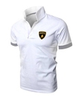 Hình ảnh: Áo thun cổ trụ Lamborghini loại 1 thun cotton 4:6 giá bán 98k.