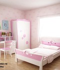 Hình ảnh: Bộ phòng ngủ  đồng bộ cho bé gái xinh xắn