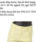 Hình ảnh: Bán Buôn thời trang xuất khẩu, thời trang việt nam xuất khẩu, Quần moussy, Mango, F21, Lee..vvv..