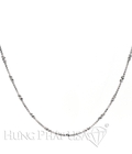 Hình ảnh: Dây chuyền vàng trắng 18K Hưng Phát USA