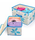 Hình ảnh: Combo 2 hộp vải đựng đồ