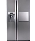 Hình ảnh: 4 mẫu sbs Sharp: Tủ lạnh sbs sharp SJ D60L/MWB ST, SJ X60L/MWB ST lấy đá và nước ngoài