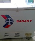 Hình ảnh: Tủ đông cũ Sanaky 200 lít, tủ máy móc zin, chưa qua sửa chữa