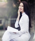 Hình ảnh: Cho thuê áo dài trắng học sinh đồng giá 100K tại Áo dài 123